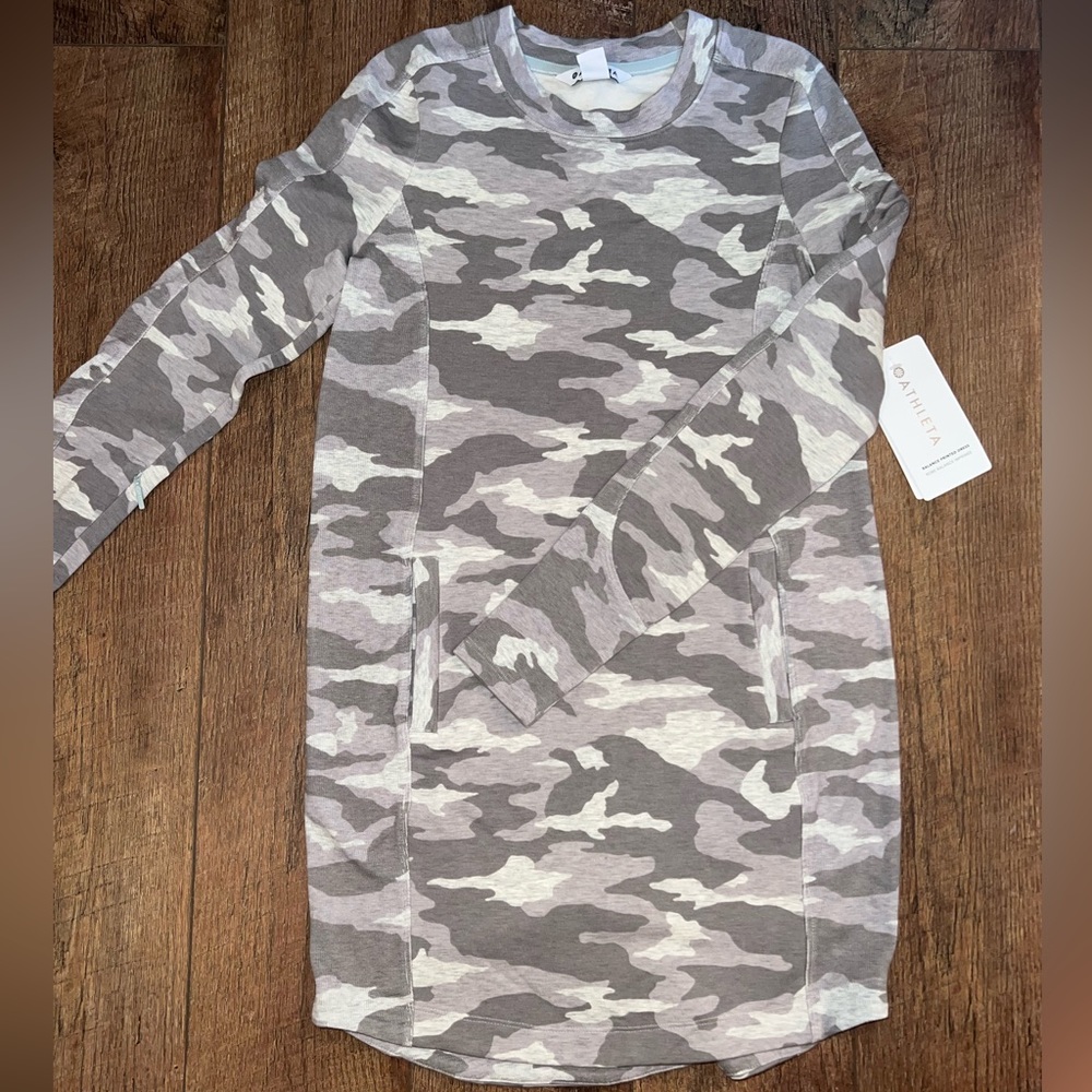 Athleta- balance printed dress